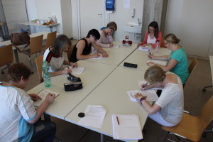 Esslingen student advisors fill in the Delphi Questionnaire