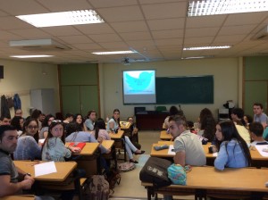 Spanish students discuss sustainability