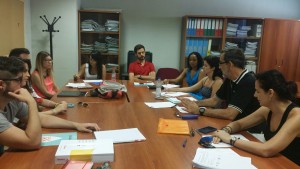 Jaén Student advisors discuss their Delphi responses